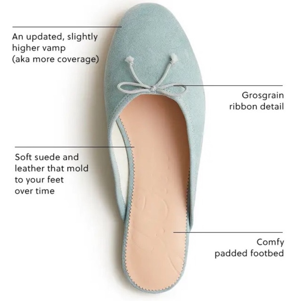 J.Crew Zoe ballet mules in suede - Picture 2 of 9